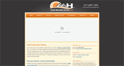 Desktop Screenshot of ozkmtnhomes.com